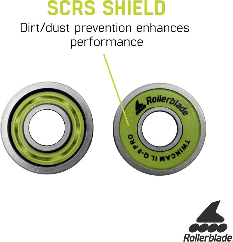 ROLLERBLADE Inline Skates ILQ-9 Pro Bearings, Green, 16 Pack - Image 3